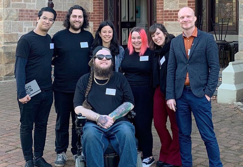 paul mayers with group